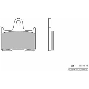 Bremseklodser BAG Sinter Brembo