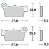 Bremseklodser BAG Sintered BRAKING – miniature 2