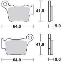 Bremseklodser BAG Sintered BRAKING