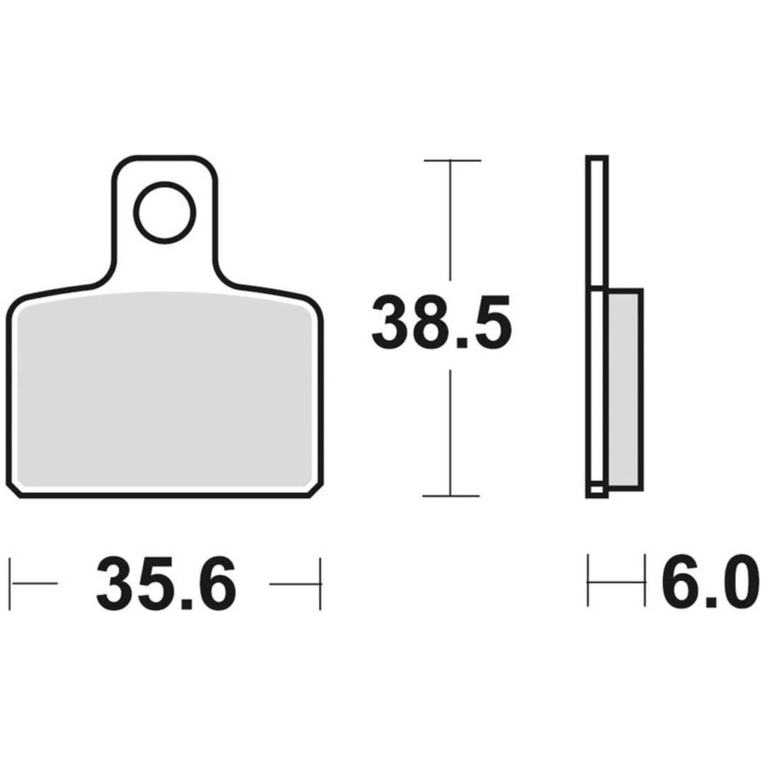Bremseklodser BAG Sintrede Metal BRAKING