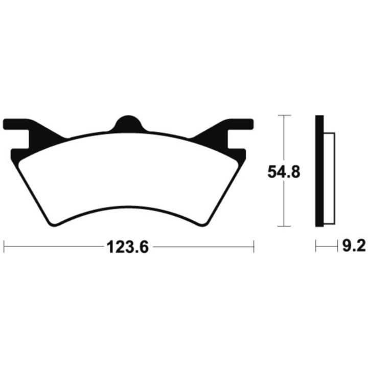 Bremseklodser BAG Sintrede Metal Tecnium – billede 2