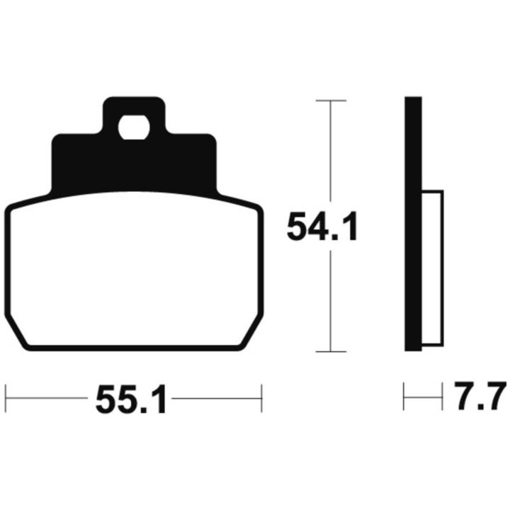 Bremseklodser BAG Sintrede Metal Tecnium – billede 2