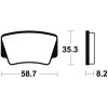 Bremseklodser BAG Sintrede Metal Tecnium – miniature 2