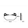 Bremseklodser BAG Sintrede Metal Tecnium – miniature 1