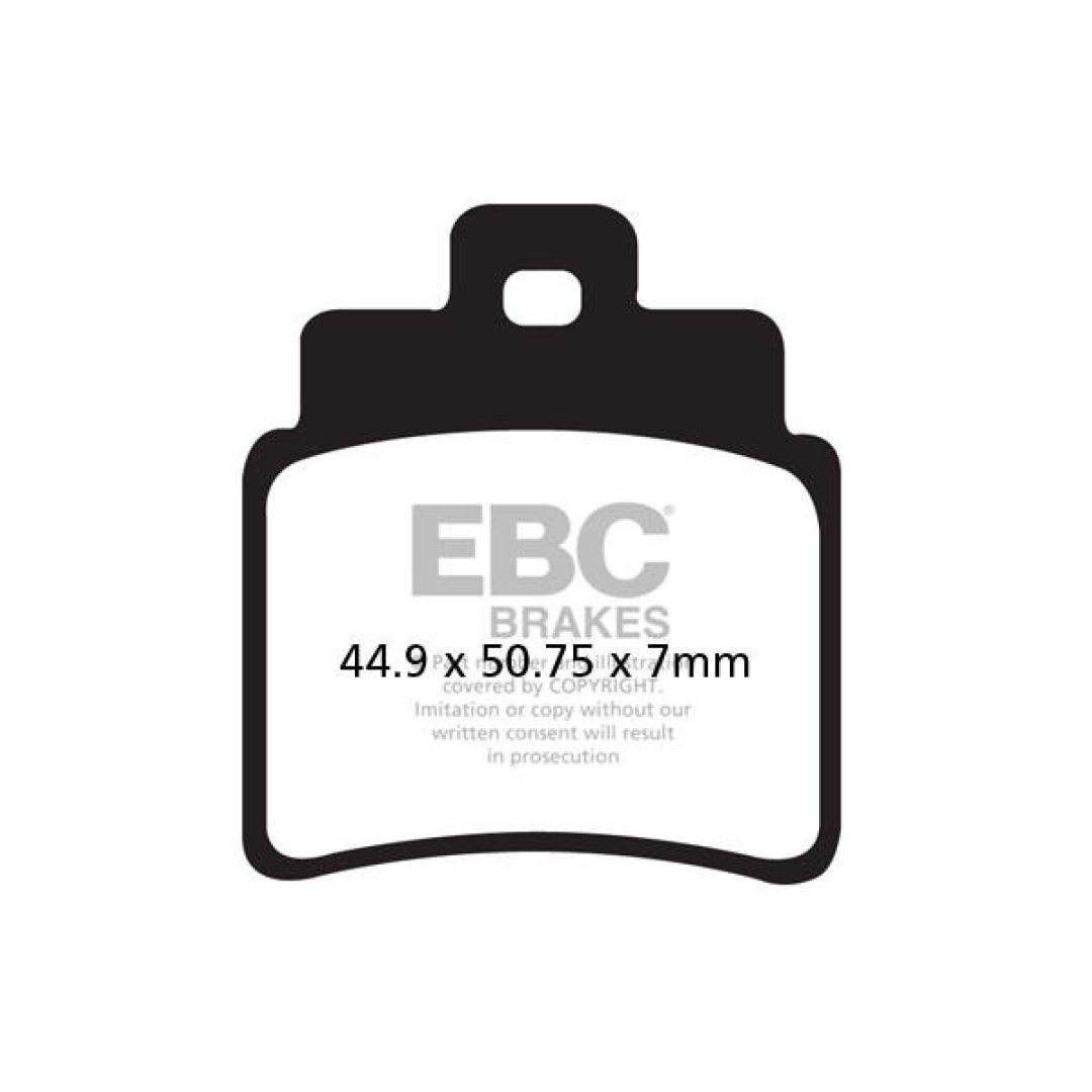 Bremseklodser BAG Standard EBC BRAKE PAD CARBON ENDURO