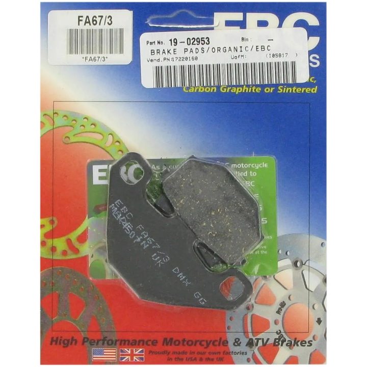 Bremseklodser BAG Standard EBC Standard – billede 2