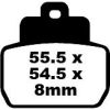 Bremseklodser BAG Standard EBC Standard – miniature 1