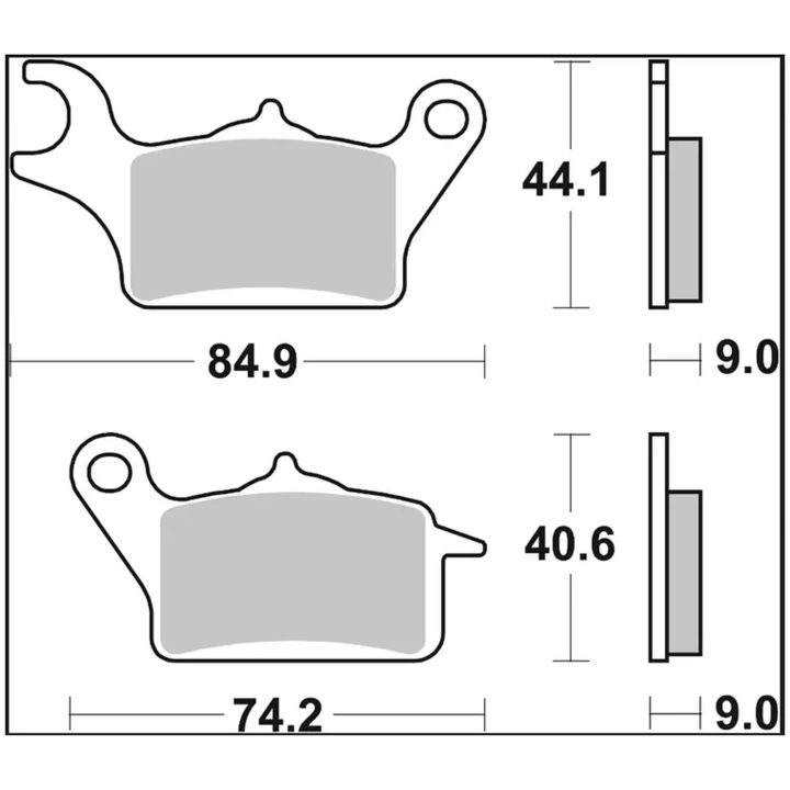 Bremseklodser Carbon Ceramic Prime Line BREMBO – billede 3