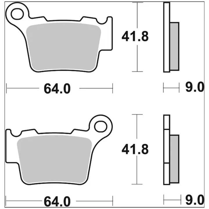 Bremseklodser Carbon Ceramic TT Prime Line BREMBO – billede 2