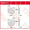 Bremseklodser FOR Ceramic TRW BRAKE PAD TRW MCB511 – miniature 3