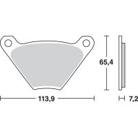 Bremseklodser FOR Ceramic TRW