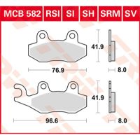 Bremseklodser FOR Ceramic TRW