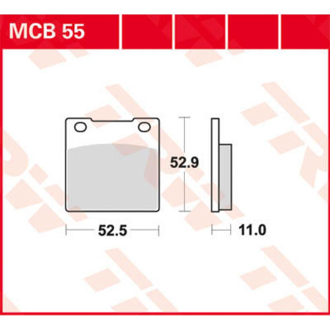 Bremseklodser FOR Ceramic TRW Standard