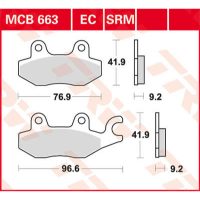 Bremseklodser FOR Ceramic TRW