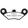 Bremseklodser FOR Long Life R Metal Sinter EBC BRAKE PAD SINTER ATV/MX – miniature 1