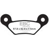 Bremseklodser FOR Long Life R Metal Sinter EBC BRAKE PAD SINTER ATV/MX – miniature 1