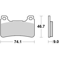 Bremseklodser FOR RC Carbon Ceramic Racing Brembo