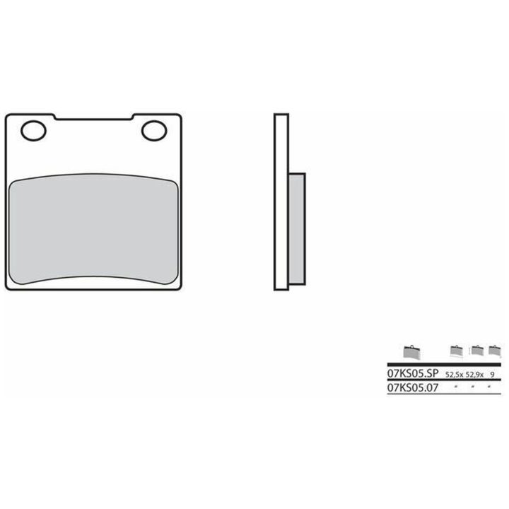 Bremseklodser FORAN Carbon Ceramic Brembo Forbremseklodser – billede 2