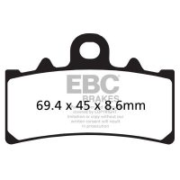 Bremseklodser FORAN Extreme Pro EBC