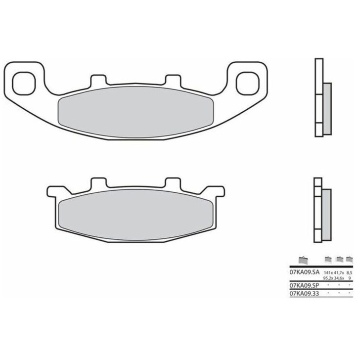 Bremseklodser FORAN Kulkeramik Brembo – billede 2
