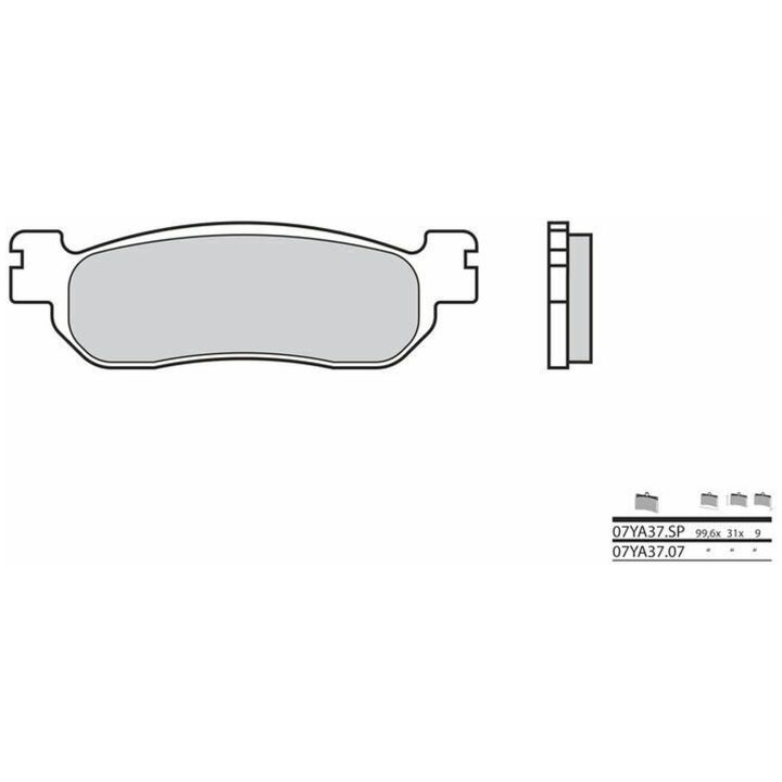 Bremseklodser FORAN Kulkeramik Brembo – billede 2