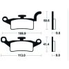 Bremseklodser FORAN Organisk Tecnium – miniature 2
