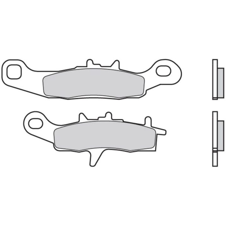 Bremseklodser FORAN Sintrede Metal Brembo – billede 3