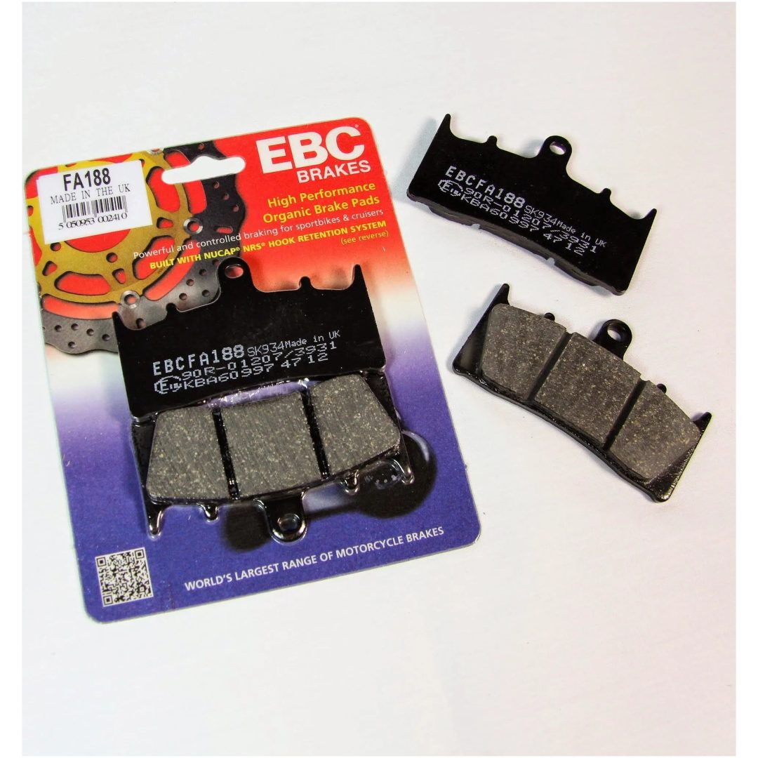 Bremseklodser FORAN Standard EBC BRAKE PAD ORGANIC STREET – billede 2