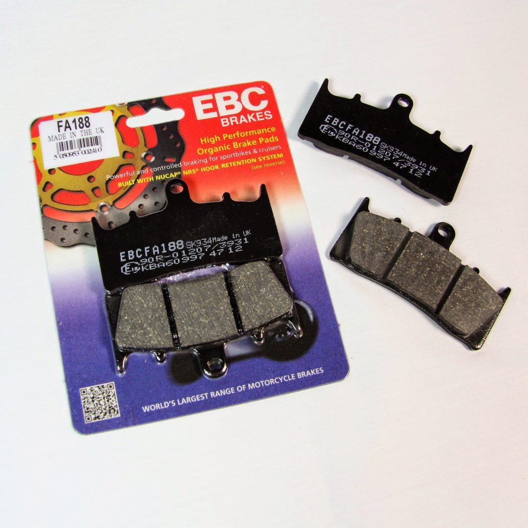 Bremseklodser FORAN Standard EBC BRAKE PAD ORGANIC STREET – billede 2