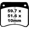 Bremseklodser FORAN Standard EBC EBC DISC PAD SET – miniature 1