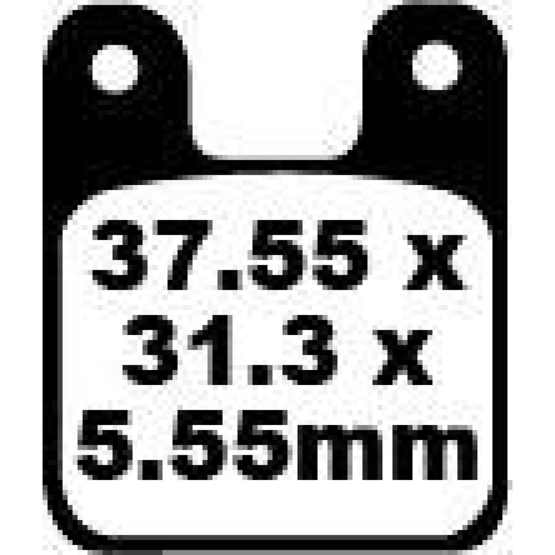 Bremseklodser FORAN Standard EBC EBC DISC PAD SET