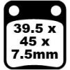 Bremseklodser FORAN Standard EBC Standard – miniature 1