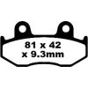 Bremseklodser FORAN Standard EBC Standard – miniature 1