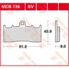 Bremseklodser FORAN SV Metal Sinter TRW SV Sinter – miniature 1