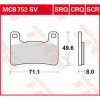 Bremseklodser FORAN SV Metal Sinter TRW SV Sinter – miniature 1