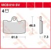 Bremseklodser FORAN SV Metal Sinter TRW SV Sinter – miniature 1