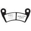 Bremseklodser FORAN TT Sport Carbon EBC BRAKE PAD CARBON ENDURO – miniature 1
