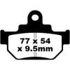 Bremseklodser FORAN TT Sport Carbon EBC TT Sport Carbon – miniature 1