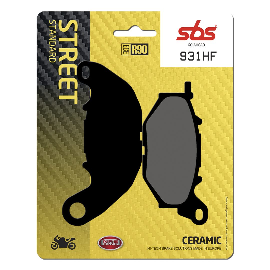 Bremseklodser Hf Street Ceramic Organic SBS Bremseklods