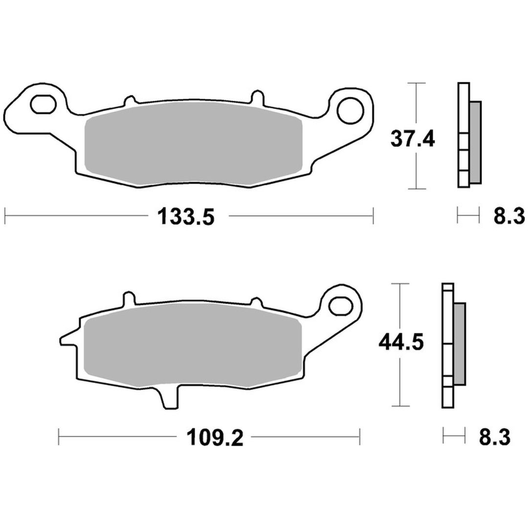 Bremseklodser Kulkeramik Brembo