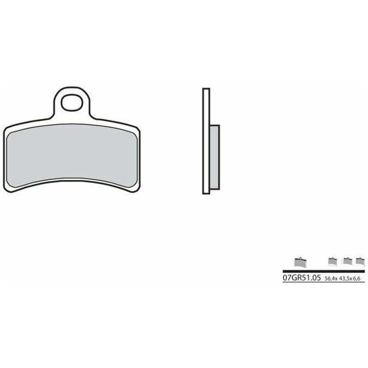 Bremseklodser Kulkeramik Brembo – billede 2