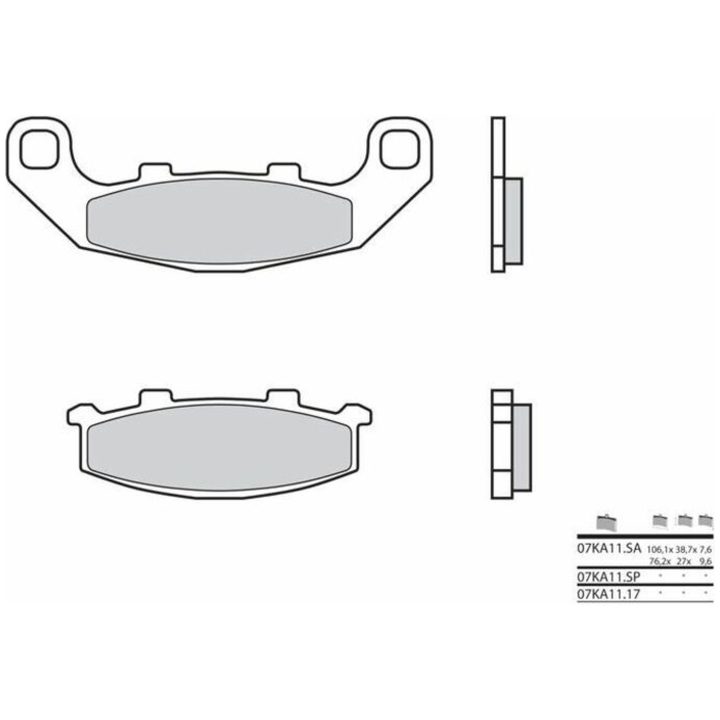 Bremseklodser Kulkeramik Brembo – billede 2