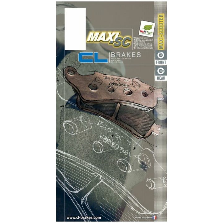Bremseklodser Maxi Scooter Sinter CL BRAKES – billede 5