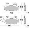 Bremseklodser Off-Road Sintered Metal BREMBO – miniature 1