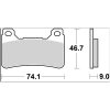 Bremseklodser RC Carbon Ceramic Racing Upgrade Line BREMBO – miniature 3