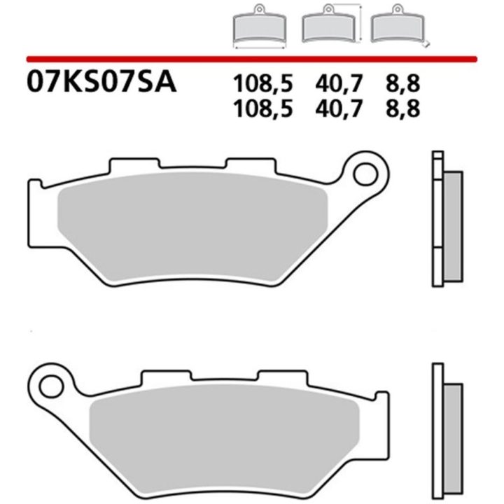 Bremseklodser Sinter BREMBO – billede 2
