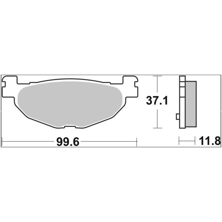 Bremseklodser Sinter XS Prime Line BREMBO – billede 3