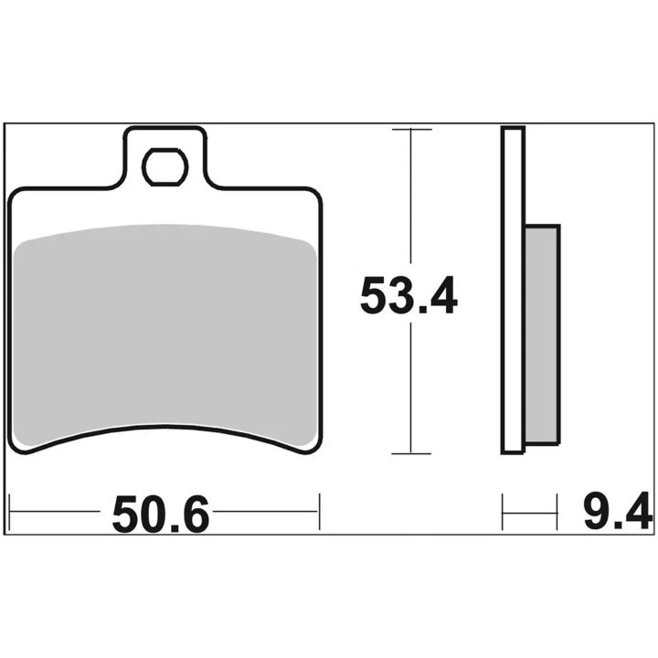 Bremseklodser Sinter XS Prime Line BREMBO – billede 3