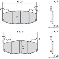 Bremseklodser Sintermetal BREMBO