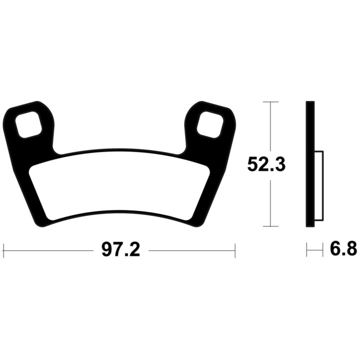 Bremseklodser Sintermetal TECNIUM – billede 2